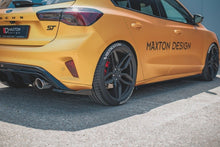 Load image into Gallery viewer, Ford Focus (2016-2018) Mk4 Maxton Design Rear Side Splitters V3