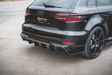Load image into Gallery viewer, Audi RS3 (2017-2020) 8V 8VF Maxton Design Rear Diffuser V3