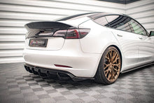 Load image into Gallery viewer, Tesla Model 3 (2017-2024) Maxton Design Rear Diffuser V2
