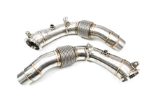 Load image into Gallery viewer, Evolve Catless Turbo Downpipes - BMW F10 M5 | F12/F13 M6 (S63) - Evolve Automotive