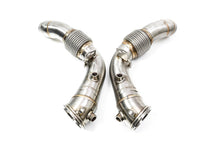 Load image into Gallery viewer, Evolve Catless Turbo Downpipes - BMW F10 M5 | F12/F13 M6 (S63) - Evolve Automotive