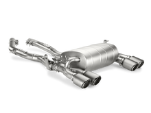 Load image into Gallery viewer, BMW M3 (2014-2015) F80 Akrapovic Slip-On Line (Titanium) with Titanium/Carbon Tail Pipes