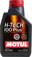 Load image into Gallery viewer, Motul H-Tech 100 Plus 5W-30 100% Synthetic Oil