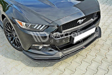 Load image into Gallery viewer, Ford Mustang Mk6 Maxton Design Front Splitter