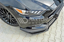 Load image into Gallery viewer, Ford Mustang Mk6 Maxton Design Front Splitter