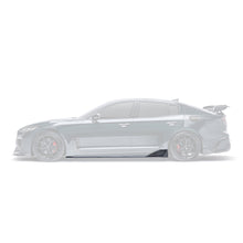 Load image into Gallery viewer, Kia Stinger Carbon Fiber Side Skirts V3 2018-2023