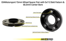 Load image into Gallery viewer, 034-604-7016 - 034Motorsport Dynamic + Flush Wheel Spacer Kit, B8 Audi RS5