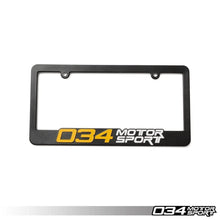 Load image into Gallery viewer, 034-A03-0000 - 034Motorsport License Plate Frame

