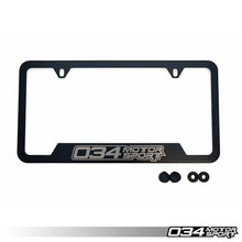 Load image into Gallery viewer, 034-A03-0001 - 034Motorsport License Plate Frame, Metal, 03