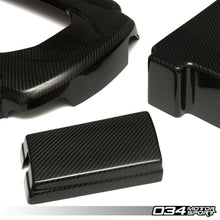 Load image into Gallery viewer, 034-1ZZ-1000 - 034Motorsport Carbon Fibre Engine Cover, Battery Cover & Fuse Box Cover - Audi 8V S3