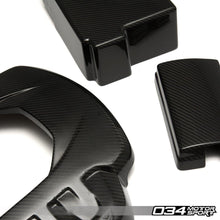 Load image into Gallery viewer, 034-1ZZ-1000 - 034Motorsport Carbon Fibre Engine Cover, Battery Cover & Fuse Box Cover - Audi 8V S3