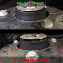 Load image into Gallery viewer, 034-601-1015 - 034Motorsport STRUT TOWER REINFORCEMENT PLATES, AUDI 8J TT/TTS/TTRS