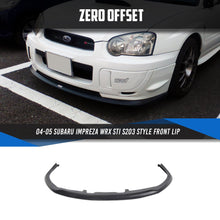 Load image into Gallery viewer, S203 Style Front Lip for 04-05 Subaru Impreza WRX/STI