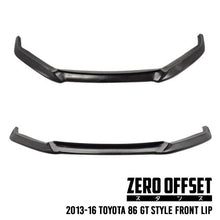 Load image into Gallery viewer, GT/CS Style Front Lip for 12-16 Toyota 86 (ZN6)
