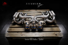 Load image into Gallery viewer, Valvetronic Exhaust System for Ferrari 458 Italia / Spider F1 Version Titanium Signature Series 09-15
