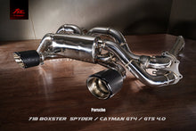 Load image into Gallery viewer, Valvetronic Exhaust System for Porsche Cayman GT4 / Spyder 718 Pre Feb 20