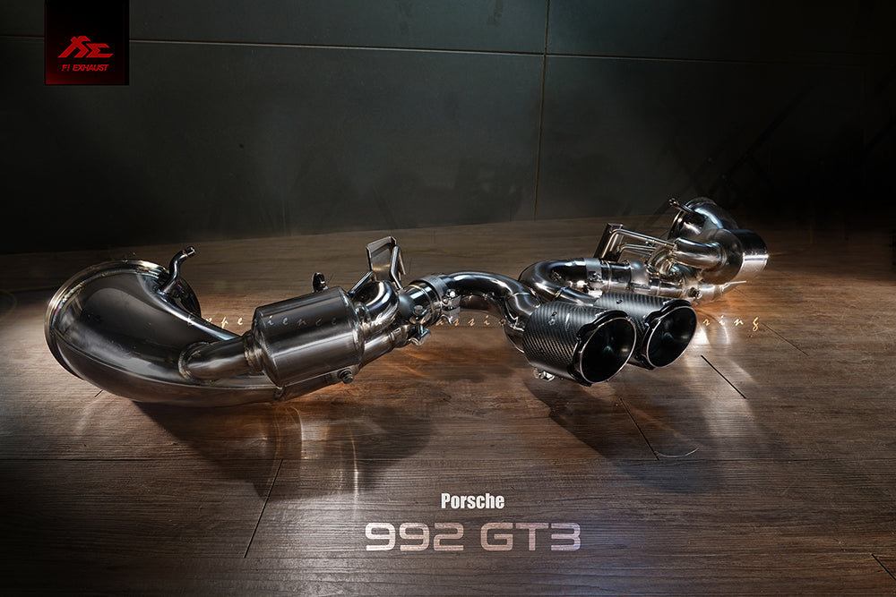 Valvetronic Exhaust System for Porsche 992 GT3 21+
