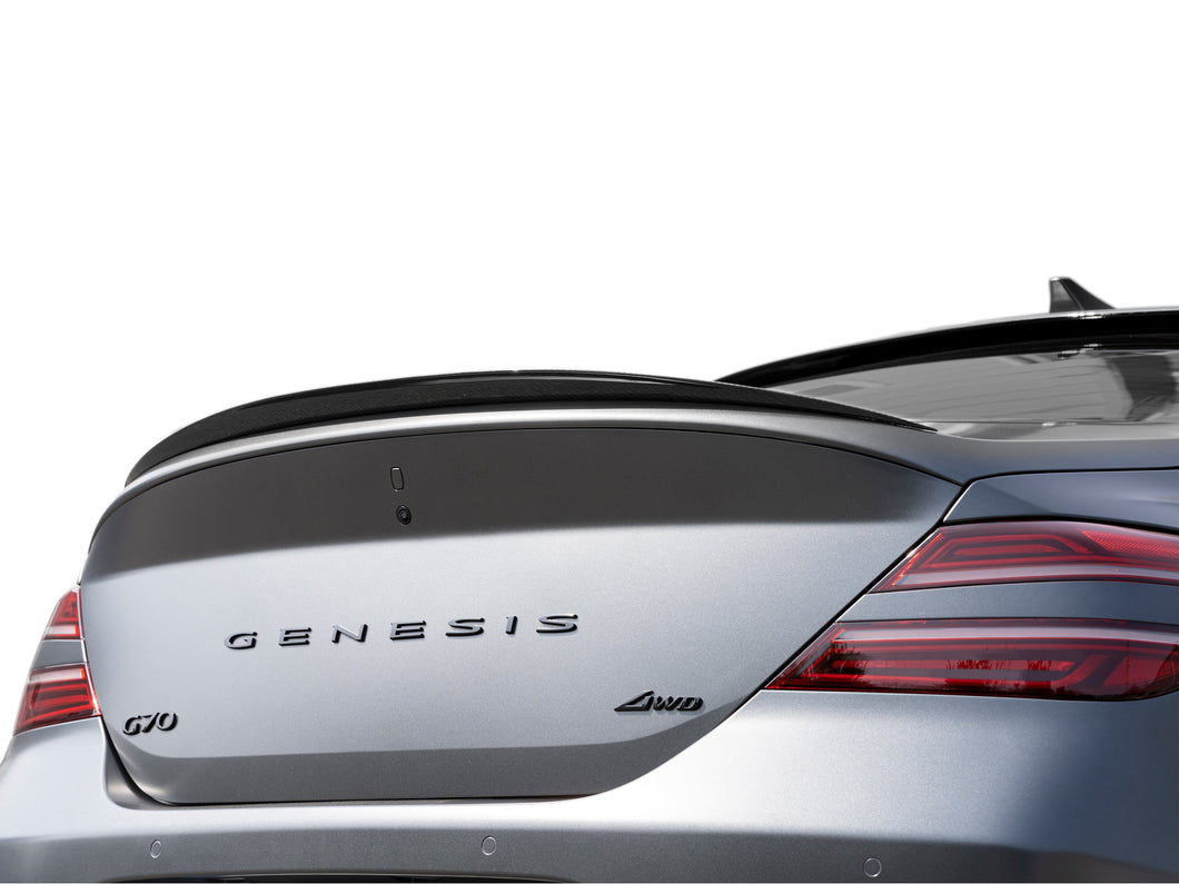 2022+ Genesis G70 Facelift Carbon Fibre Spoiler