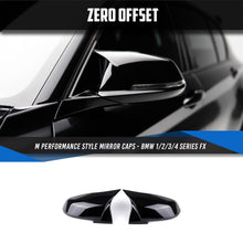 Load image into Gallery viewer, M Performance Style Gloss Black Mirror Caps for BMW 1 / 2 / 3 / 4 Series F20 F22 F23 F30 F32 F33 F87 - 2015- 21
