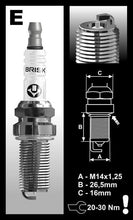 Load image into Gallery viewer, BRSK-ER10S - Brisk Racing ER10S Silver Spark Plug
