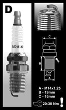 Load image into Gallery viewer, Brisk Racing DR12S Silver Spark Plug (x1) - Stage 2 EA113 & EA888 Gen 1 & B8/B8.5 AUDI S4/S5 & Q5/SQ5 3.0 TFSI - BRSK-DR12S