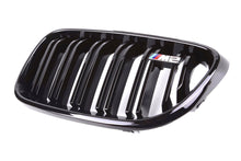 Load image into Gallery viewer, M Performance Style Gloss Black Grill (Dual Slat) For BMW 2 Series F22 F23 / M2 F87 Non Comp 14-20
