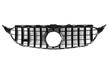 Load image into Gallery viewer, AMG Panamericana Style Grille for Mercedes C Class (AMG Line) C205/W205 15-18 - Silver