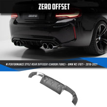 Load image into Gallery viewer, M Performance Style Rear Diffuser (Carbon Fibre) for BMW M2 (F87) - 2016-2021