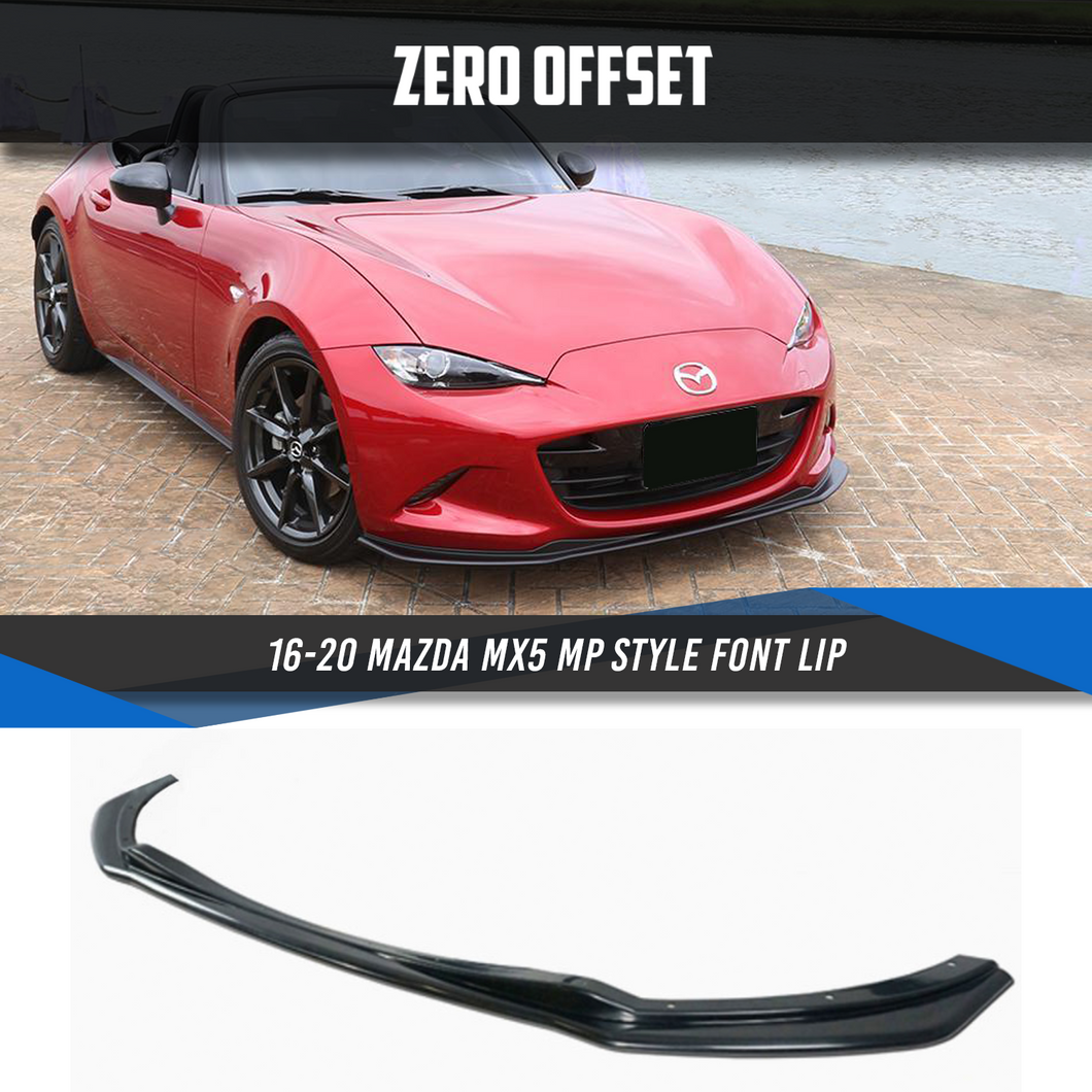 MP Speed Style Front Lip for 16+ Mazda MX5 ND
