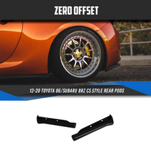 Load image into Gallery viewer, CS Style Rear Pods  for 12-21 Toyota 86 (ZN6)/Subaru BRZ (ZC6)
