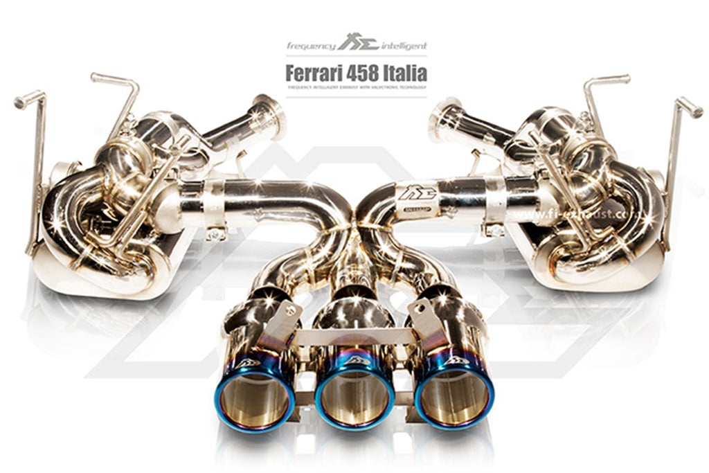 Valvetronic Exhaust System for Ferrari 458 Italia / Spider F1 Version 458 9-15