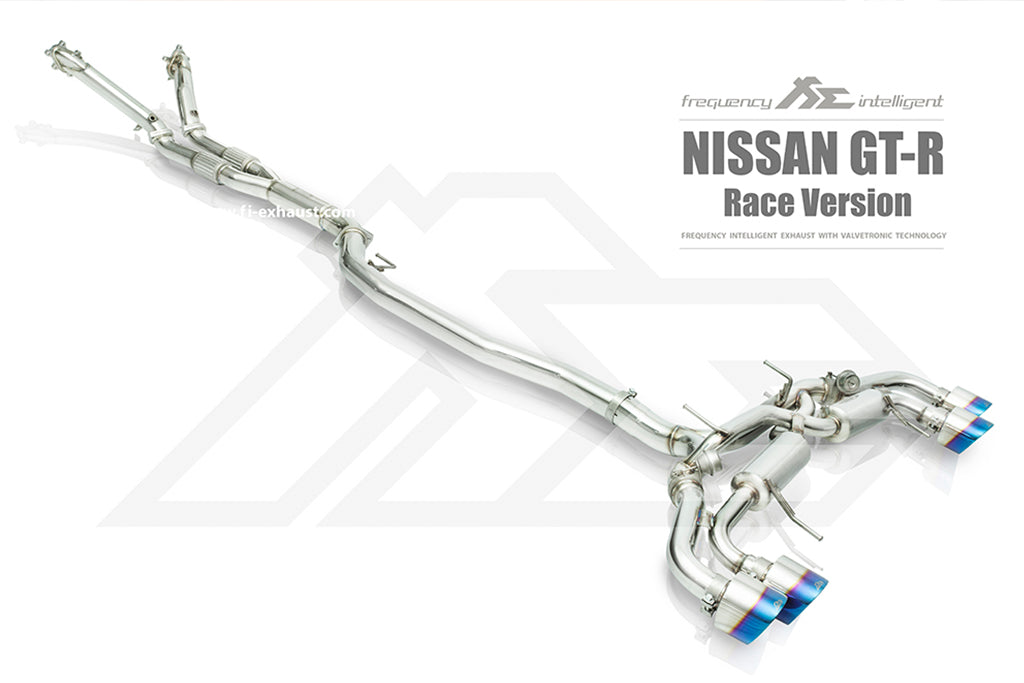 Valvetronic Exhaust System for Nissan GTR R35 Race Version 08-16