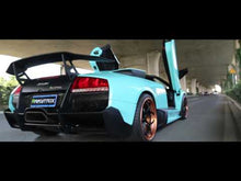 Load and play video in Gallery viewer, Lamborghini Murcielago LP640 2006-2010 ARMYTRIX Stainless Steel Valvetronic Exhaust System