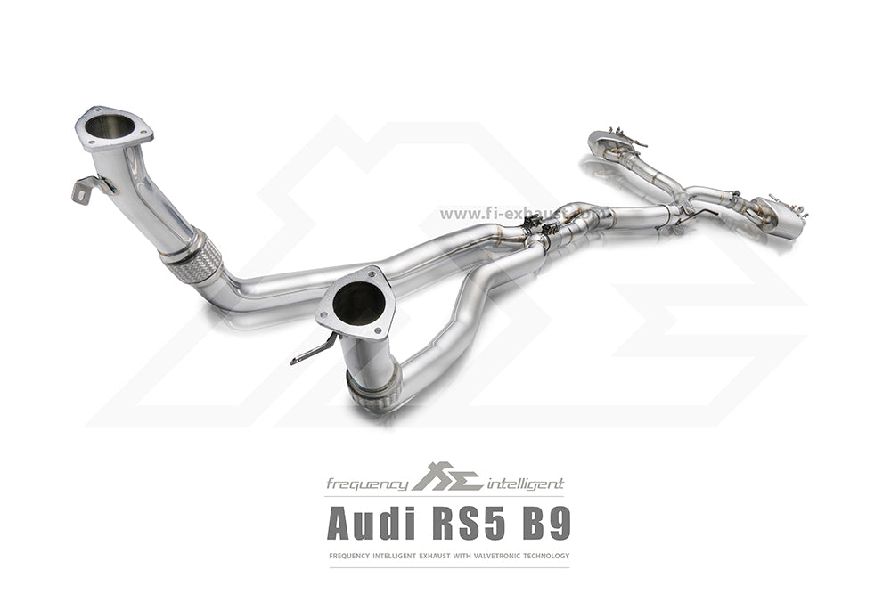 Valvetronic Exhaust System for Audi RS4 B9 Wagon / RS5 F5 Coupe Sportback 17-19