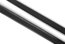 Load image into Gallery viewer, M Performance Style Pre Pregged Dry Carbon Fiber Side Skirts for BMW 5 Series G60 2023+

