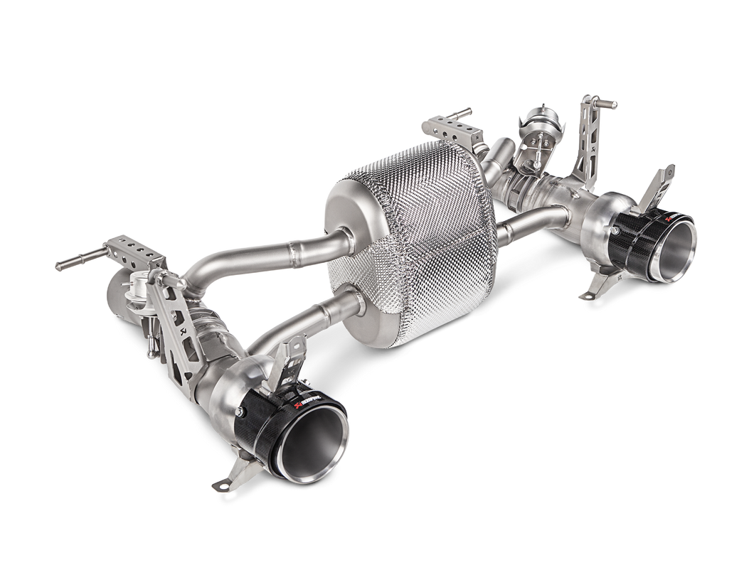 Ferrari 488 (2015-2019) Akrapovic Slip-On Line - Titanium
