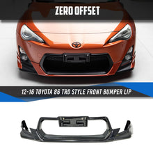 Load image into Gallery viewer, TRD Style Front Lip for Toyota 86 (ZN6) 2012-2016
