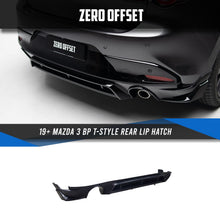 Load image into Gallery viewer, T-Style Rear Lip for Mazda 3 BP Hatch 2019+
