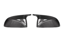 Load image into Gallery viewer, M Performance Style Pre Pregged Carbon Mirror Caps for BMW X3/X4/X5/X6/X7 G01 G02 G03 G05 G06 G07
