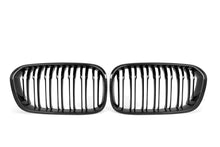 Load image into Gallery viewer, M Performance Style Pre Pregged Dry Carbon Fiber Grille (Dual Slat) for BMW 1 Series F20 2015-2019
