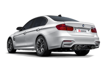 Load image into Gallery viewer, BMW M3 (2014-2015) F80 Akrapovic Slip-On Line (Titanium) with Titanium/Carbon Tail Pipes
