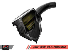 Load image into Gallery viewer, Audi A6 (2010-2016) C7 AWE Tuning S-FLO Carbon Intake
