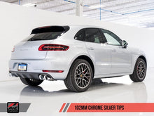 Load image into Gallery viewer, Porsche Macan S (2014-2022) 95B AWE Tuning Touring Edition Exhaust System - Chrome Silver 102mm Tips
