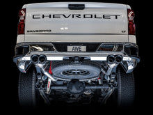 Load image into Gallery viewer, GM Silverado (2019-2027) 4th Gen AWE Tuning 0FG Catback Dual Side Exit (Flat Bumper)
