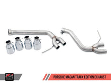 Load image into Gallery viewer, Porsche Macan S (2014-2022) 95B AWE Tuning Track Edition Exhaust System (Diamond Black 102mm Tips)

