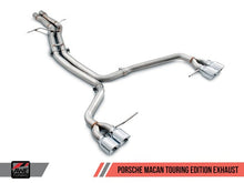 Load image into Gallery viewer, Porsche Macan S (2014-2022) 95B AWE Tuning Track Edition Exhaust System (Diamond Black 102mm Tips)
