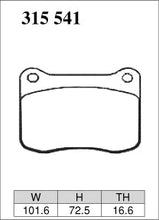 Load image into Gallery viewer, Lexus IS-F (2007-2014) USE20 Dixcel Type Z Brake Pads (Rear)
