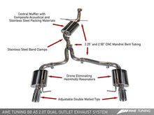 Load image into Gallery viewer, Audi A5 (2007-2009) B8/B8.5 AWE Tuning Resonated Performance Downpipe
