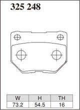 Load image into Gallery viewer, Nissan GT-R (1989-1999) R3X Dixcel Type Z Brake Pads (Rear)
