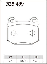 Load image into Gallery viewer, Nissan GT-R (1989-2026) R32 Dixcel Type Z Brake Pads (Brembo) (Rear)
